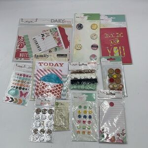 Collections of Teresa Collins scrapbooking and paper crafting supplies.